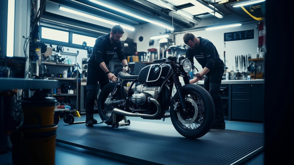 Custom bike Fertigstellung