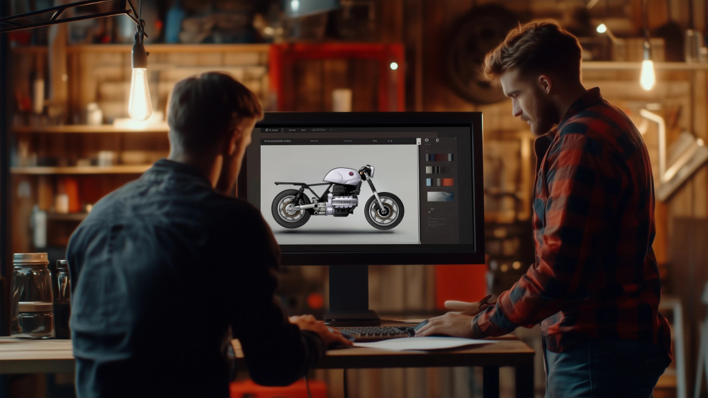 Custom Build Motorrad dienstleistungen Elchingen