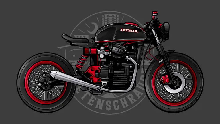 Honda CX500 „Güllepumpe“ Custom Build Motorrad Projekte