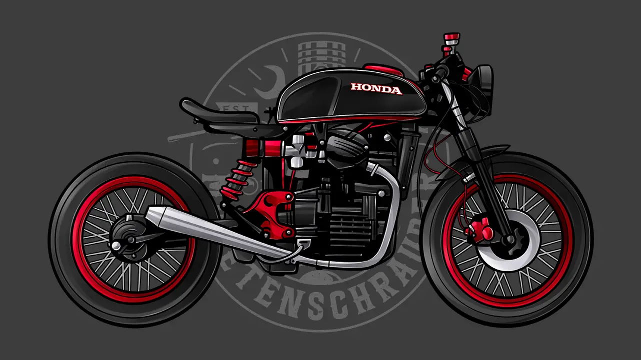 Honda CX500 „Güllepumpe“ Custom Build Motorrad Projekte